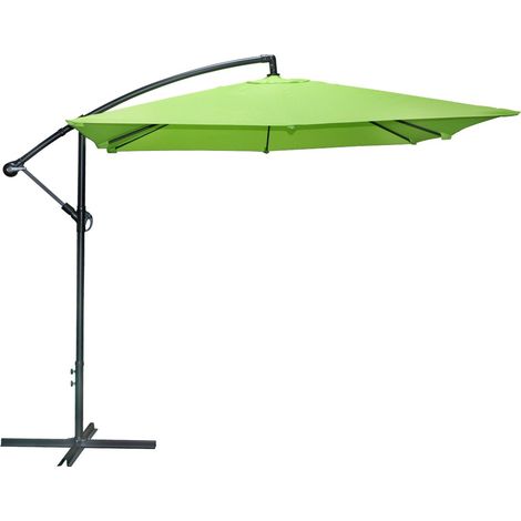 Quadratischer Apfelgrüner Sonnenschirm 250x250cm