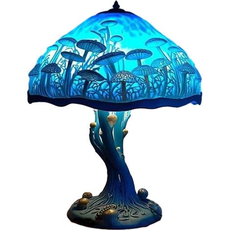 Magische Pilzlampe, dekorative Ornamente, langlebige USB-Stecker-Zimmer-Nachttischlampe für Zuhause, Arbeitszimmer