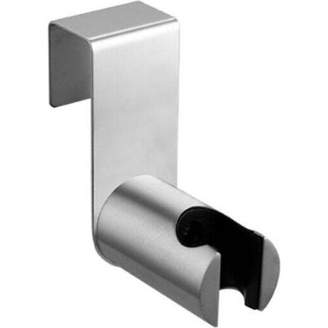 Support Douchette Toilette en Acier Inoxydable et ABS Support de kit de pulvérisateur de bidet de poche Crochet Douche