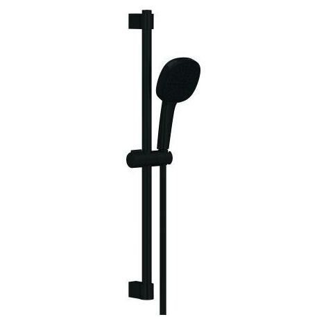 Set di tubi per doccia Tempesta Cube 110 267483 600mm 2 getti 7,4l nero opaco