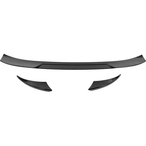 K·SEEK Spoiler Design Noir Brillant Haute Qualité Résistant UV Aileron Arrière de Coffre Haut Kick (1/5)