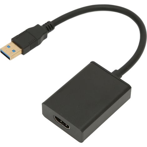 Adaptateur USB vers HDMI 1080P Plug and Play pour PC Windows - Convertisseur Vidéo USB3.0 (1/5)
