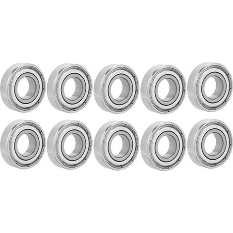 Miniature bearings, sufficient quantity of silent steel bearings (10 pieces), convenient for work (1/5)
