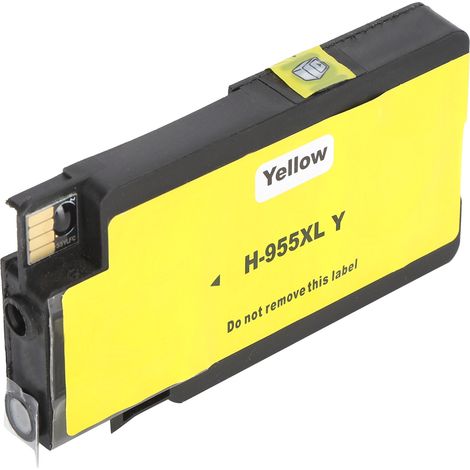 Cartouche d'encre de remplacement jaune pour OfficeJet Pro 7720/7730/7740/8210/8216/8710/8720/8730955XL (1/5)