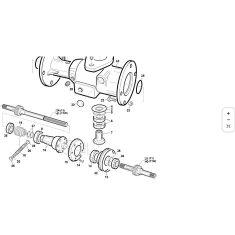 Differenziale anteriore Turbo 1-2-4 ORIGINALE KUBOTA GIANNI FERRARI 01.90.00.0730