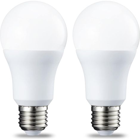 bombillas LED, E27, 9W, 1055 lúmenes, luz cálida 2700K, para interiores, sala de estar y dormitorio. (1/5)