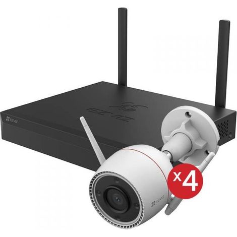 Ezviz Kit Wireless ip videosorveglianza - 4x Camera 4Mp H3C + Nvr Wifi 8 Canali CS-BW3844-KIT (1/5)