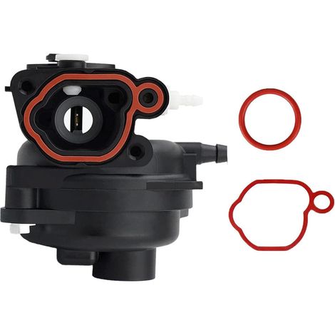 Carburateur de remplacement pour tondeuses Briggs & Stratton 300e/450e/500e. Compatible avec les moteurs OHV 125 cc - 140 cc (08P502, série 09). (1/4)
