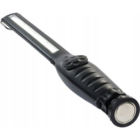 LED-Werkstattlampe mit Magnethaken, USB, leistungsstark, 5 W, stufenlose Einstellung