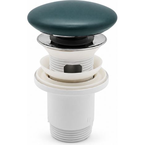 Piletta Scarico Click Clack per Bidet Infinity Nymo Verde Petrolio Opaco