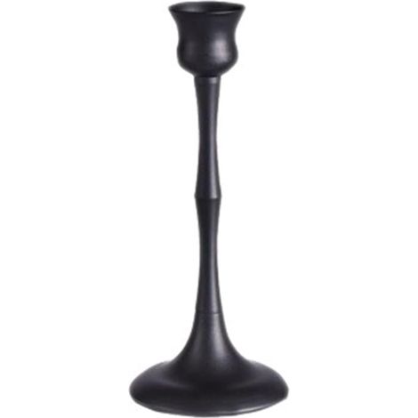 Bougeoir en métal, bougeoir décoratif rétro pour table à manger, décoration d'intérieur (M) (1/4)