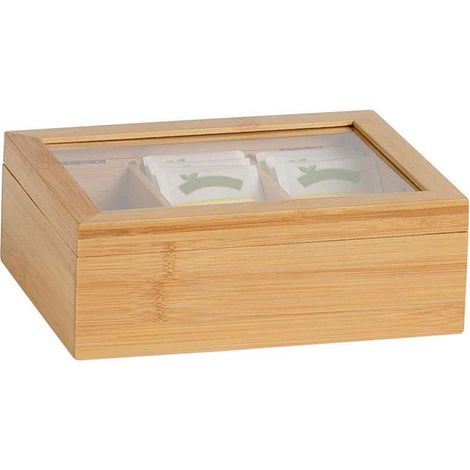 Bambus-Aufgussbox 21x16x7,5cm CC73015 Andrea House (1/3)