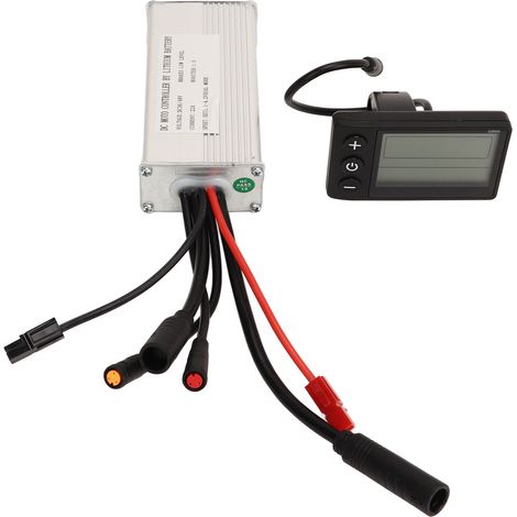 22A Contrôleur Moteur Électrique avec Écran Étanche S866 Kit Conversion Batterie Lithium pour Vélo Électrique (1/5)
