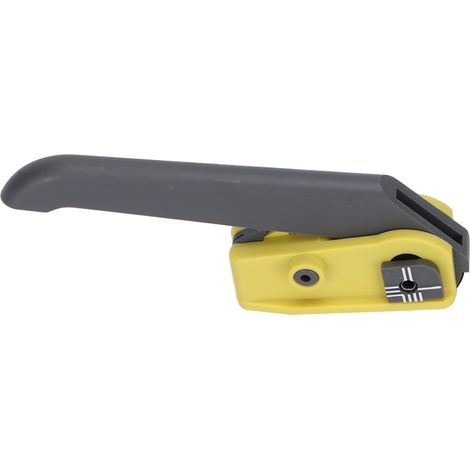 Coupe-Fibre Optique Jaune et Gris, Lame Double Ergonomique pour Câbles Fibre (1/5)