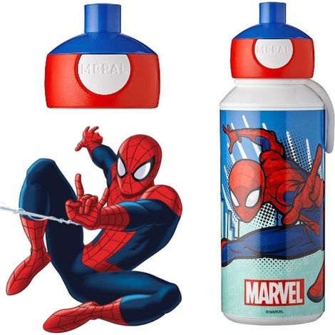 Bottiglia per bambini POP-UP campus 400ml Spiderman (1/5)