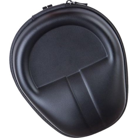 Sacoche de Transport Anti-Rayures et Protection Fiable Pratique en PU Étui Rigide Noir de Rangement pour Casque Audio pour Écouteurs (1/5)