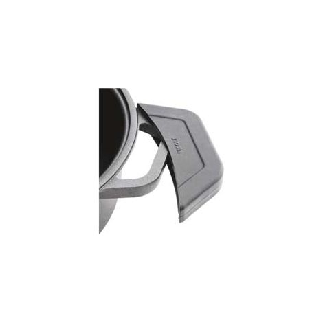 Coppia presine in silicone grigie - 1 cp