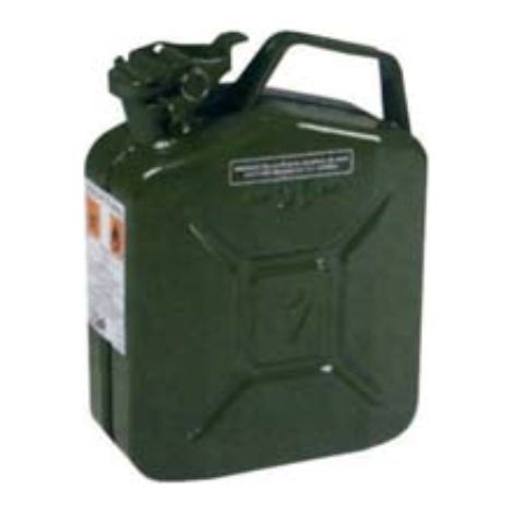 Tanica in metallo verniciata a fuoco - lt.10 Excel