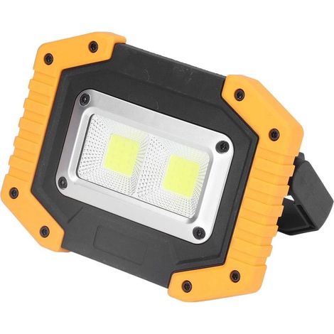 Lampe travail COB – rechargeable USB – support rotatif – 3 modes – IP66 étanche – entretien voiture / camping / randonnée – extérieur (1/5)