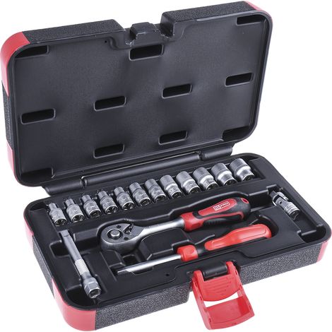 Jeu de douilles RS PRO 1/4'' Carré 16 pièces ( Prix pour 1 Jeu ) (1/5)