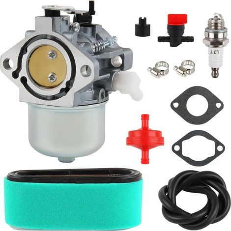 699831 694941 Kompatibler Luftfilter- und Vergaser-Reparatursatz für Briggs & Stratton 283702 283707 284702 284707 284777 286702 286707 289702 289707 28D702 28D707 28M706 Motorrasenmäher (1/5)
