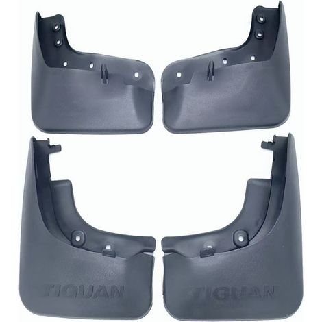 Mud flaps specifically for Volkswagen Tiguan/Tiguan X models, 2010-2017.--DTEKGAZ
