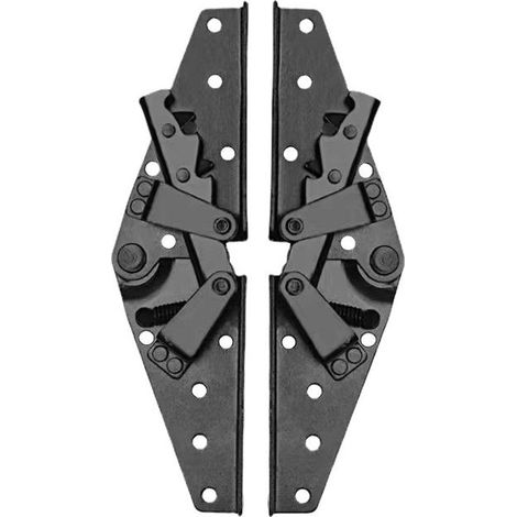 2x Charnière Canapé Lit Règlable Position Angle Hinge Quincaillerie Meuble (1/4)