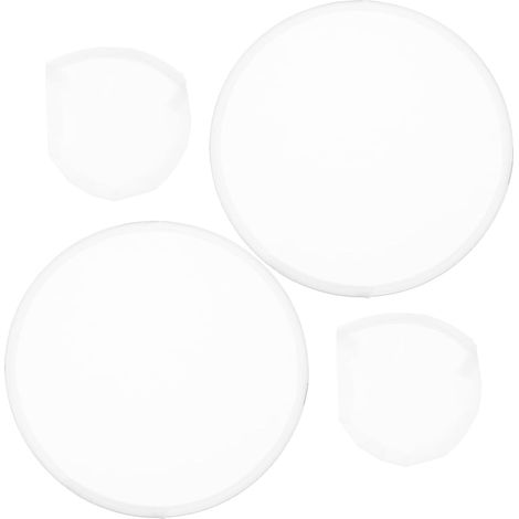2 Ventilateur Pliable, Rond 25cm, Plastique Et Tissu, Léger 37g, Pour Été Mariages Fêtes
