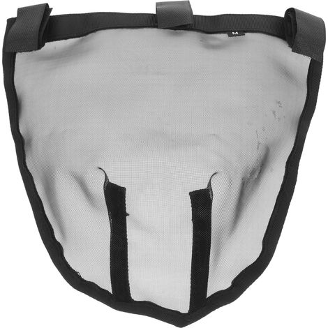 Masque Nez De Cheval Masque De Cheval e Nasal avec Bouclier Volant Tête De Balai D'extérieur ES Anti-Mouches pour Chevaux Couvre-Nez en Maille pour Rapporter Black (1/5)
