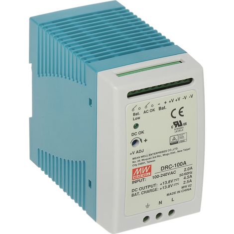 FUENTE DE ALIMENTACIÓN CON BUFFER CONMUTADA DRC-100A (1/5)