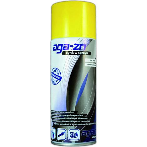 Zinkspray AGA-ZN Vorbereitung zum Schutz von Rohren und Gewinden 400ml