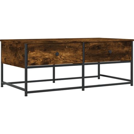 Maison Exclusive - Couchtisch Räuchereiche 100x51x40 cm Holzwerks