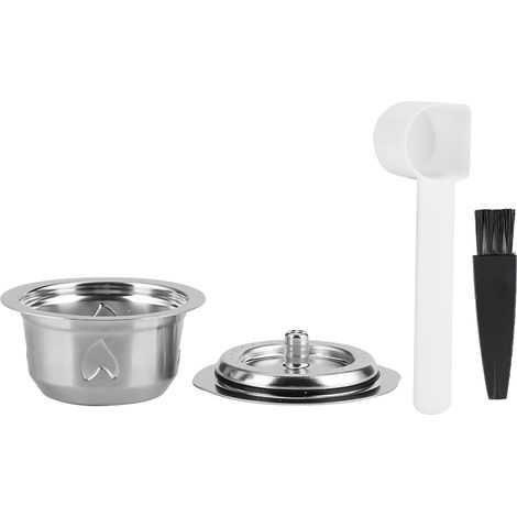 230 ml wiederverwendbares Edelstahl-Kaffeekapselfilter-Set für Vertuo Plus (1/5)