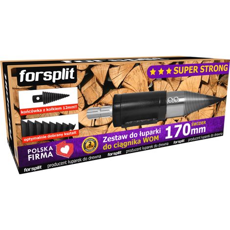 Spaccalegna da 170 mm per trattore / kit ZW3P-170K2