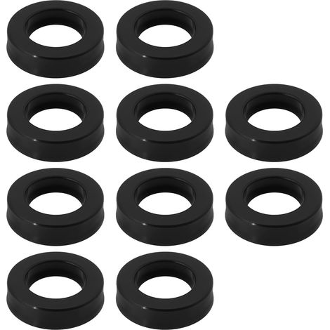 Lot de 10 Joints d'étanchéité pour Tête de Pompe 12x20x5 Mm Kit de Joints d'étanchéité pour Nettoyeur Haute Pression pour Machine de Nettoyage Haute Pression FK47 Noir (1/5)