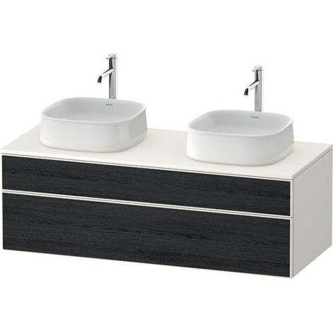 Duravit Zencha Konsolenwaschtischunterbau, 1300x550mm, 1 Auszug, (1/2)