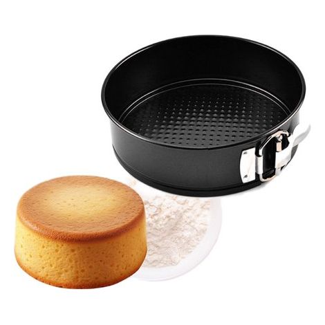 Teglie per torte, teglie a molla, resistenti al calore, in acciaio al carbonio, per cuocere torte, a forma di cuore, 11 x 11 x 5 cm (1/5)