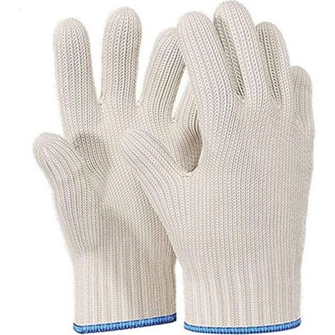 Gants de cuisine résistants à la chaleur pour l’intérieur et l’extérieur - Gants de protection contre la chaleur pour la cuisson (1/5)