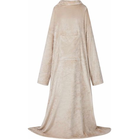 Teenpull – Decken-Hoodie Beige F Flanell (1/5)