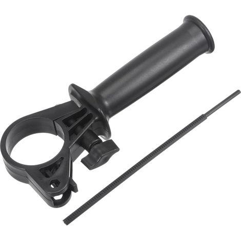 Plastique Réglable Côté Avant Auxiliaire Marteau Poignée pour 13A Impact Perceuse 41-44mm Serrage Plage avec Échelle Profondeur Règle (1/5)
