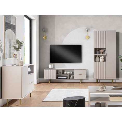 Wohnmöbel Set Beige NADOR-132 modern 3-teilig (1/5)