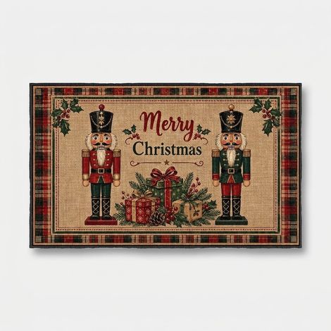 Paillasson de Noël lavable antidérapant 60 x 100 cm Hyggelig (1/3)