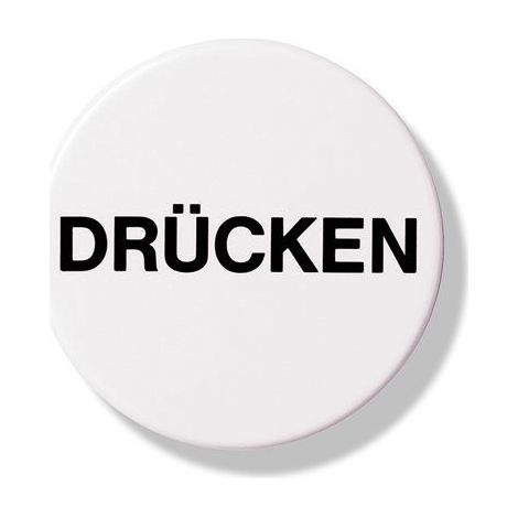 Symbol Drücken, selbstklebend rubinrot (1/5)