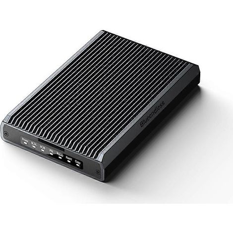 Blueendless externes 2-Bay-RAID-Gehäuse für M.2 SATA NVMe- und SATA-SSDs bis zu 16 TB (1/5)
