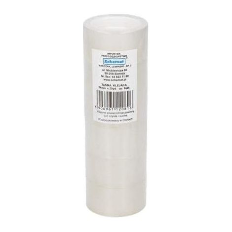 Klebeband 24mmx18,3m (6 Stück)