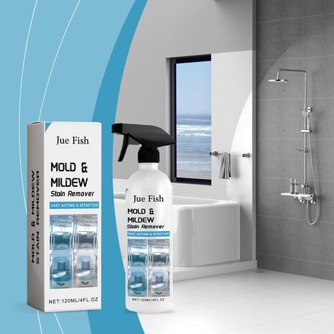 Détachant ménager, nettoyant quotidien pour murs, taches d'eau et moisissures - 120 ml (1/5)