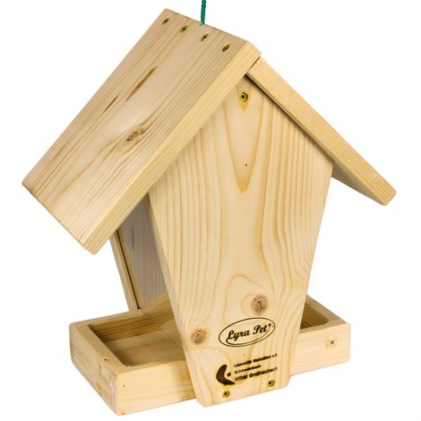 1 Stk. Lyra Pet® Vogelhaus Hugos Fly In - Handgefertigt von Lebenshilfe e.V. (1/5)