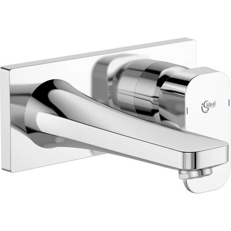IS Wand-WT-Armatur UP Tonic II,5 l/min., Bausatz 2,Ros.193x83mm,Ausld.180mm,Chr (1/5)