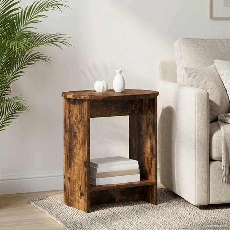 Mesa lateral Roble Ahumado 50 x 39,5 x 55 cm