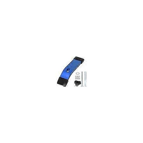 Kit de gabarit de serrage pour rail en T, kit de serrage métallique M8 pour rail en T, kit d'outils de gabarit de serrage fileté pour le travail du bois (bleu) (1/5)